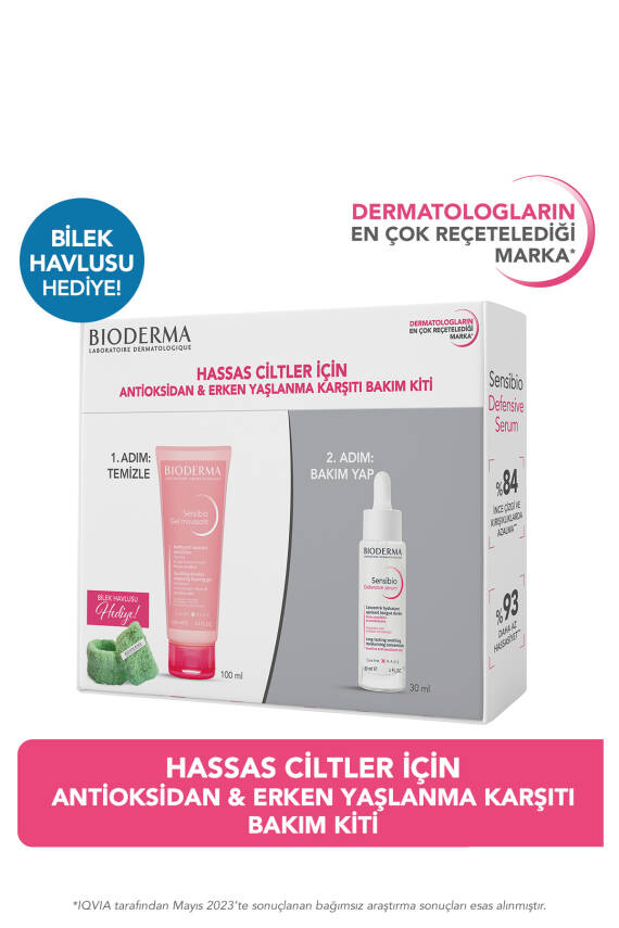 Bioderma Hassas Ciltler İçin Antioksidan Etkili Bakım Seti - 1