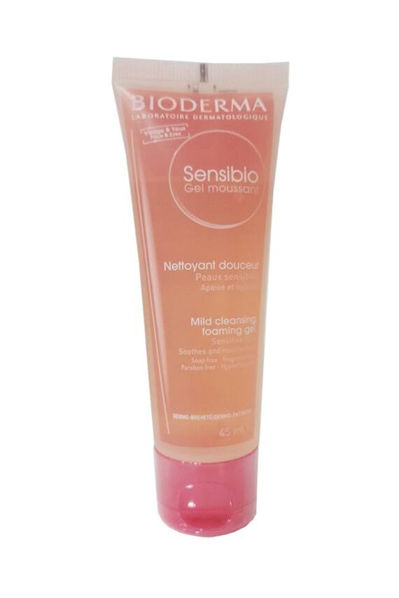 Bioderma Hassas Ciltler Için Yüz Temizleme Jeli Sensibio Foaming Gel 45 ml - 1