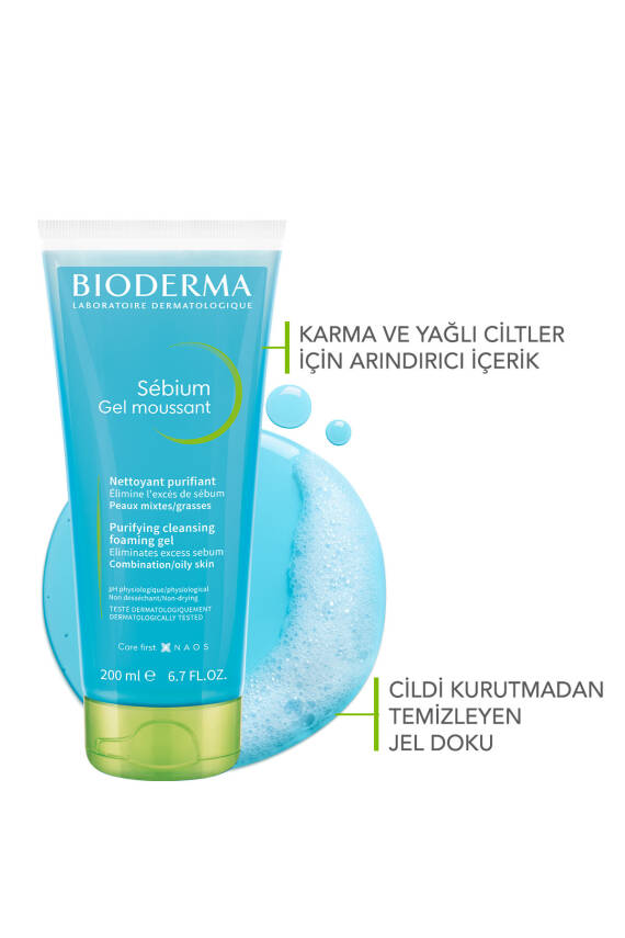 Bioderma Karma ve Yağlı Ciltler için Gözenek Karşıtı Bakım Kiti - 2