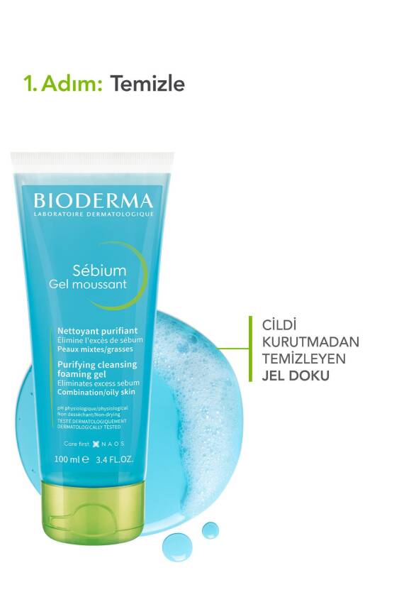 Bioderma Karma Yağlı ve Akne Eğilimli Ciltler İçin Sivilce Karşıtı Bakım Seti - 2