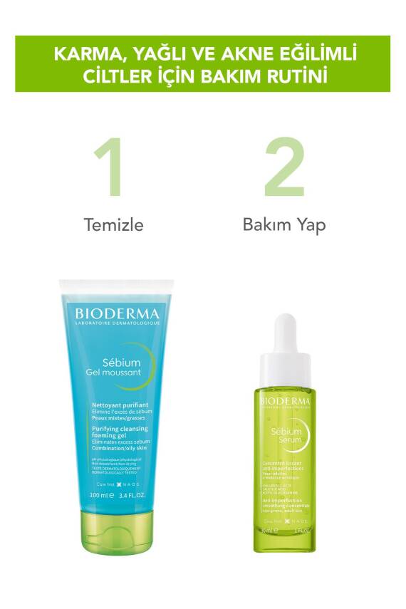 Bioderma Karma Yağlı ve Akne Eğilimli Ciltler İçin Sivilce Karşıtı Bakım Seti - 8