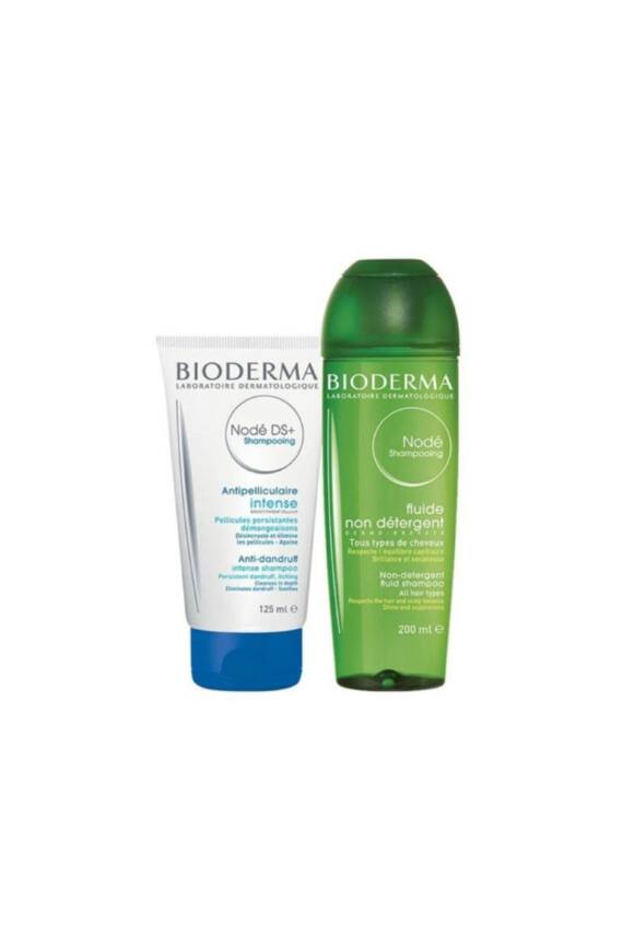 Bioderma Node Fluid Shampoo 200 Ml + Node Ds+ Shampoo 125 Ml - 1