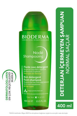 Bioderma Node Fluid Tüm Saç Tipleri Için Sık Kullanım Şampuanı 400ml - Bioderma