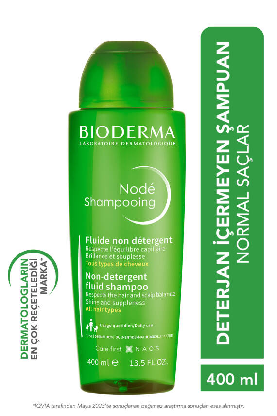 Bioderma Node Fluid Tüm Saç Tipleri Için Sık Kullanım Şampuanı 400ml - 1