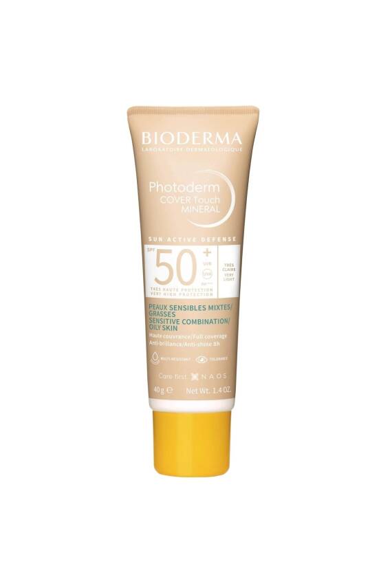Bioderma Photoderm Cover Touch Spf50+ Very Light 40 Ml - 1