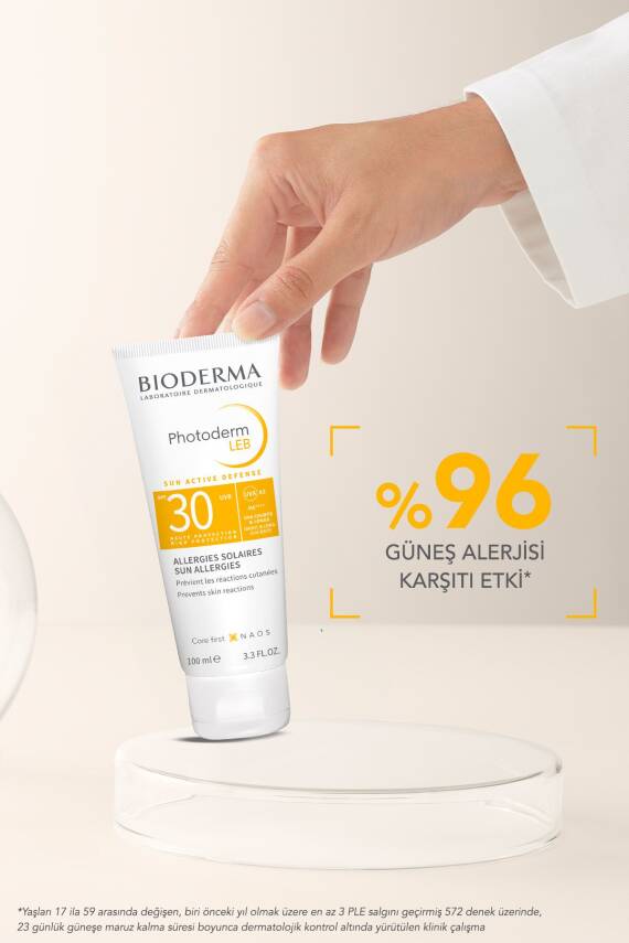 Bioderma Photoderm LEB SPF 30 Hassas Ciltler Güneş Alerjisi Karşıtı Jel Formda Yüz Güneş Kremi 100 ml - 2