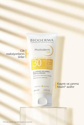 Bioderma Photoderm LEB SPF 30 Hassas Ciltler Güneş Alerjisi Karşıtı Jel Formda Yüz Güneş Kremi 100 ml - 4
