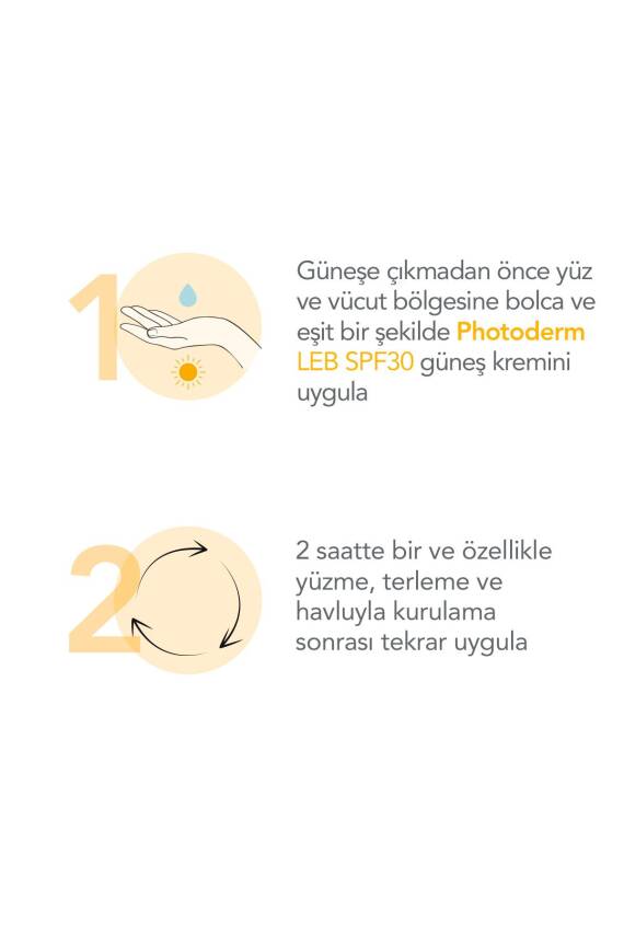Bioderma Photoderm LEB SPF 30 Hassas Ciltler Güneş Alerjisi Karşıtı Jel Formda Yüz Güneş Kremi 100 ml - 7