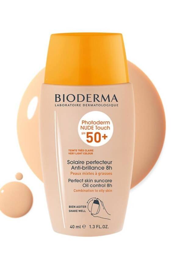 Bioderma Photoderm Nude Touch Very Light Spf50 40 ml - 1