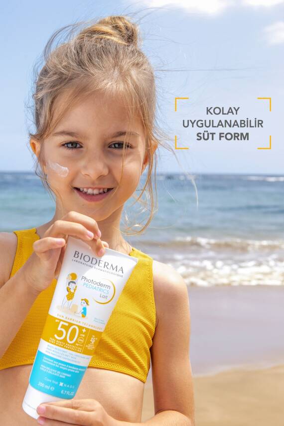 Bioderma Photoderm Pediatrics Lait SPF50+ Bebek, Çocuk Çok Yüksek Korumalı Süt Formda Güneş Kremi 100 ml - 4