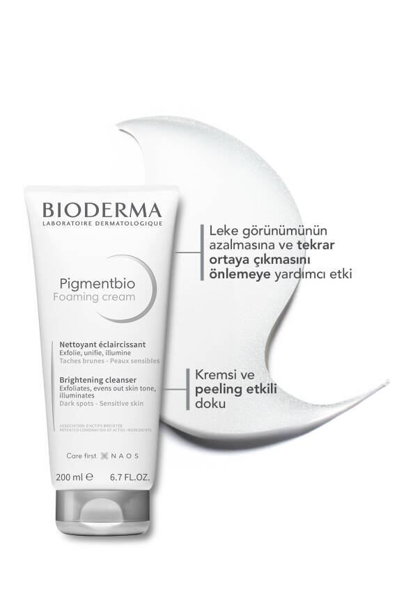 Bioderma Pigmentbio Foaming Cream Aydınlatıcı Peeling Etkili Yıkama Jeli Yüz Ve Vücut 200 ml - 3
