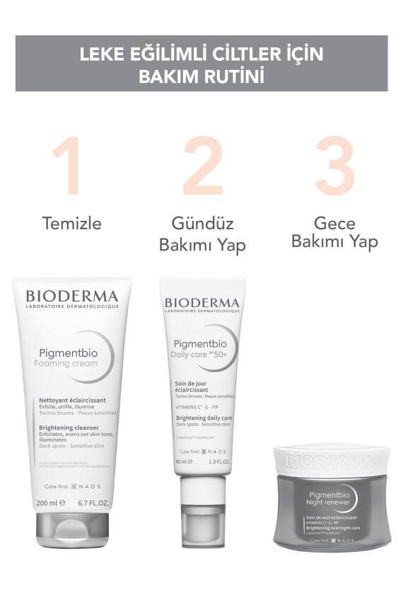 Bioderma Pigmentbio Foaming Cream Aydınlatıcı Peeling Etkili Yıkama Jeli Yüz Ve Vücut 200 ml - 6