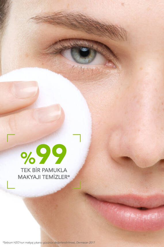 Bioderma Sebium H2O Karma,yağlı Ve Akneye Eğilim Gösteren Ciltler Için Micellar Makyaj Temizleme Suyu 500 ml - 2