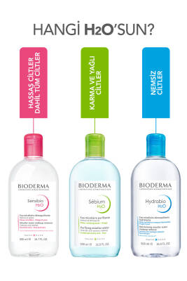Bioderma Sebium H2O Karma,yağlı Ve Akneye Eğilim Gösteren Ciltler Için Micellar Makyaj Temizleme Suyu 500 ml - 4