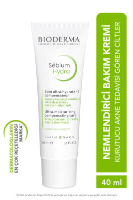Bioderma Sebium Hydra Yoğun Nemlendirici Seramid Içeren Yatıştırıcı Bakım Kremi 40 ml - 1