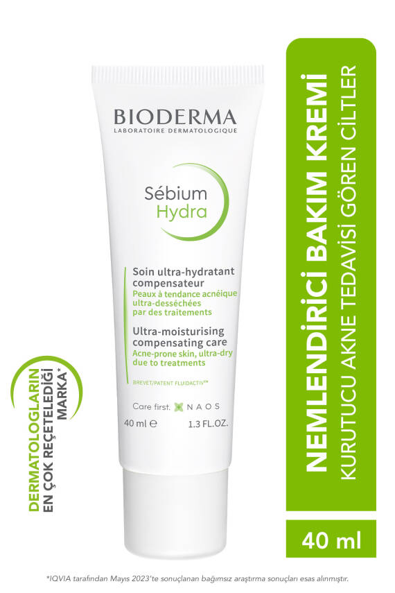 Bioderma Sebium Hydra Yoğun Nemlendirici Seramid Içeren Yatıştırıcı Bakım Kremi 40 ml - 1