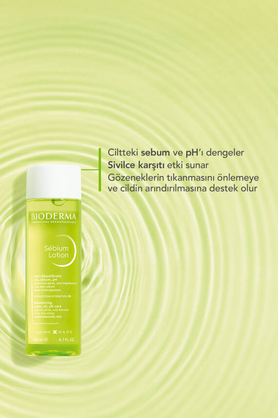 Bioderma Sebium Lotion Gözenek Sıkılaştırıcı, Siyah Nokta Karşıtı Arındırıcı Salisilik Asit Tonik 200 ml - 3