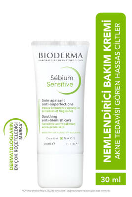 Bioderma Sebium Sensitive Karma, Yağlı Ve Akne Eğilimli Ciltler Için Nemlendirici Bakım Kremi 30 ml - 1