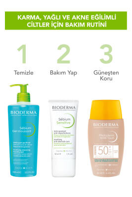 Bioderma Sebium Sensitive Karma, Yağlı Ve Akne Eğilimli Ciltler Için Nemlendirici Bakım Kremi 30 ml - 3