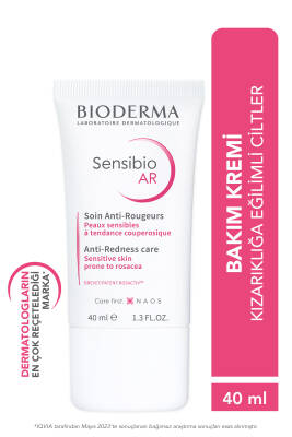 Bioderma Sensibio AR Hassas Ciltler Için Kızarıklık Karşıtı Nemlendirici Bakım Kremi 40 ml - 1