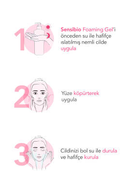 Bioderma Sensibio Foaming Gel Hassas Ve Normal Ciltler Durulanan Micellar Yüz Temizleme Jeli 200 ml - 5