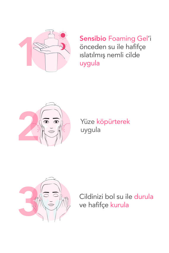 Bioderma Sensibio Foaming Gel Hassas Ve Normal Ciltler Durulanan Micellar Yüz Temizleme Jeli 200 ml - 5
