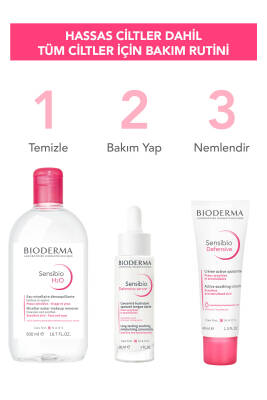 Bioderma Sensibio H2O Micellar Makyaj Temizleme Suyu 2'li Set 500ml - 6