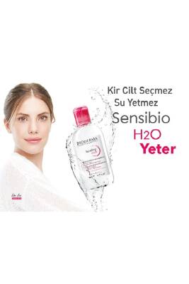 Bioderma Sensibio H2O Micellar Makyaj Temizleme Suyu Hassas ve Normal Ciltler 500 ml - 3