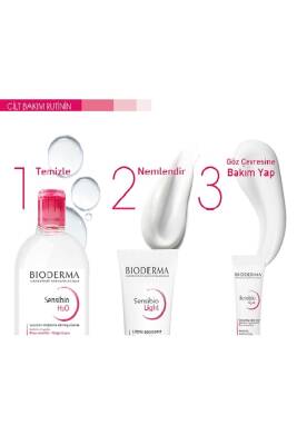 Bioderma Sensibio H2O Micellar Makyaj Temizleme Suyu Hassas ve Normal Ciltler 500 ml - 5