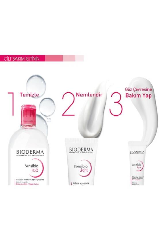 Bioderma Sensibio H2O Micellar Makyaj Temizleme Suyu Hassas ve Normal Ciltler 500 ml - 5