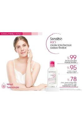 Bioderma Sensibio H2O Micellar Makyaj Temizleme Suyu Hassas ve Normal Ciltler 500 ml - 6