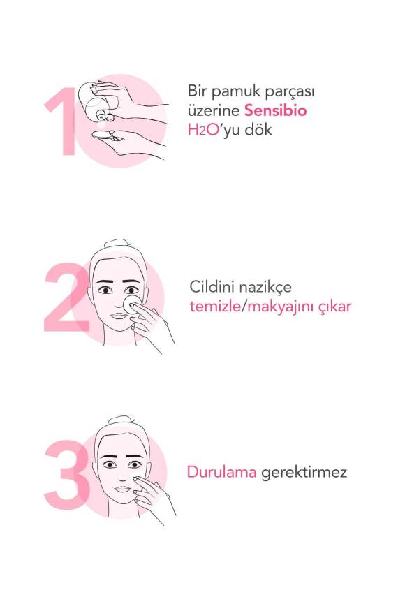 Bioderma Sensibio H2O Micellar Makyaj Temizleme Suyu Hassas ve Normal Ciltler 850 ml - 12