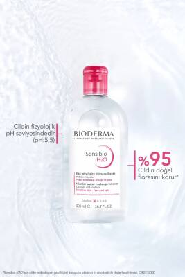 Bioderma Sensibio H2O Micellar Makyaj Temizleme Suyu Hassas ve Normal Ciltler 850 ml - 5