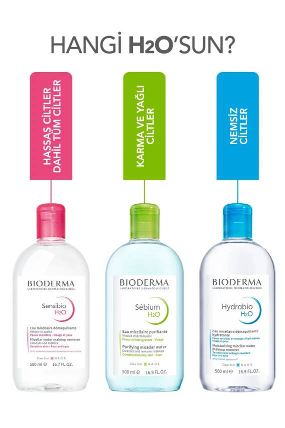 Bioderma Sensibio H2O Micellar Makyaj Temizleme Suyu Hassas ve Normal Ciltler 850 ml - 11