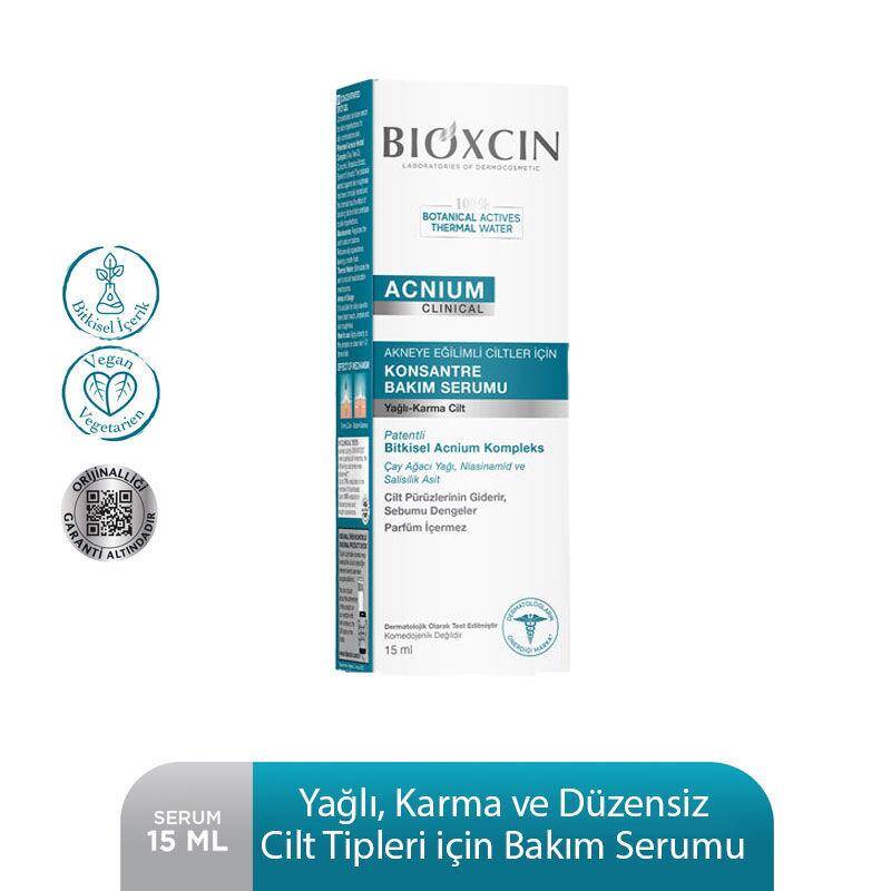 Bioxcin Acnium Konsantre Bakım Serumu 15 ml - 1