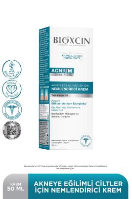 Bioxcin Acnium Sebum Dengeleyici Nemlendirici Krem 50 ml - Bioxcin