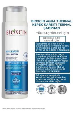 Bioxcin Aqua Thermal Kepek Karşıtı Şampuan 300 ml 2 Adet - Kaşıntı Ve Kepek Önleyici - 3