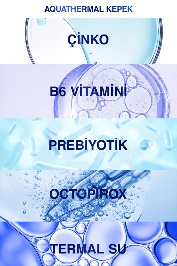 Bioxcin Aqua Thermal Kepek Karşıtı Şampuan 300ml Tüm Saç Tipleri - Kepek Kaşıntı Pullanma Karşıtı - 7