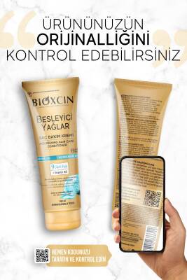 Bioxcin Besleyici Yağlar Bakım Saç Kremi 250 ml Sülfatsız, Kuru ve Yıpranmış Saçlar, Dökülme Karşıtı, Onarım - 6
