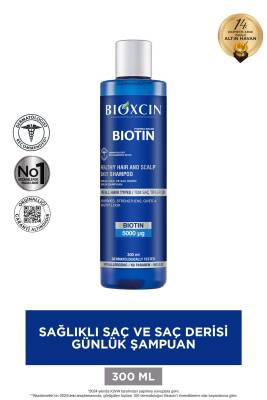 Bioxcin Biotin Şampuan 300 ml Tüm Saç Tipleri İçin - 1
