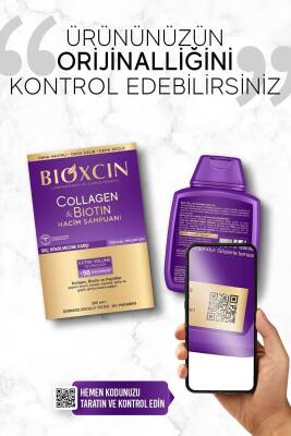 Bioxcin Collagen & Biotin Ekstra Hacim & Dolgunlaştırıcı Şampuan 300 Ml - 2 Li Avantaj Seti - 3