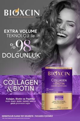Bioxcin Collagen & Biotin Ekstra Hacim & Dolgunlaştırıcı Şampuan 300 Ml - 2 Li Avantaj Seti - 4
