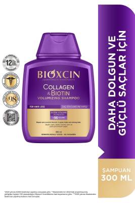 Bioxcin Collagen & Biotin Ekstra Hacim & Dolgunlaştırıcı Şampuan 300 Ml - 2 Li Avantaj Seti - 5