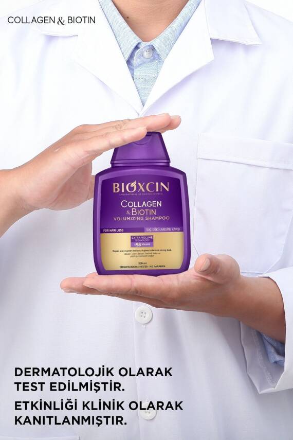 Bioxcin Collagen & Biotin Ekstra Hacim & Dolgunlaştırıcı Şampuan 300 Ml - 2 Li Avantaj Seti - 6