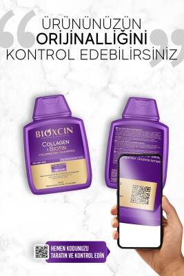 Bioxcin Collagen & Biotin Ekstra Hacim Şampuanı 3 x 300 ml 3 Al 2 Öde - Kolajen Biotin Ince Ve Seyrek Saçlar - 10