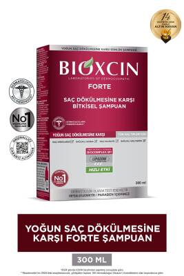 Bioxcin Forte 300 ml Şampuan - Yoğun Dökülme Şampuanı Tüm Saç Tipleri - Bioxcin
