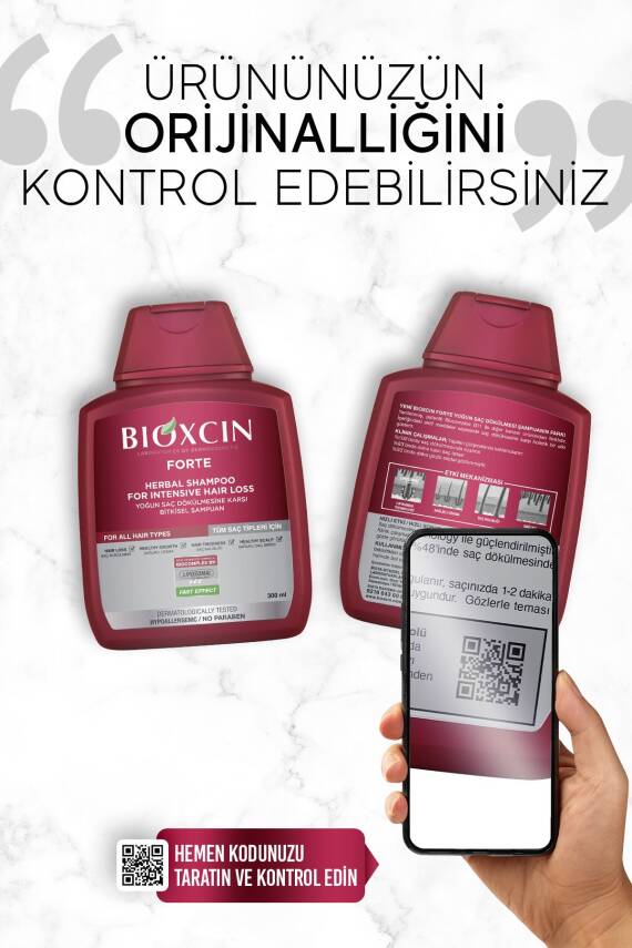Bioxcin Forte Şampuan 3 Al 2 Öde 300 Ml - Yoğun Dökülme Şampuanı - 6