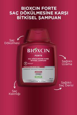 Bioxcin Forte Şampuan 3'lü Set 2 Adet ( 6 X 300 ml ) Yoğun Dökülme Karşıtı Şampuan - 7