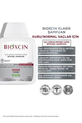 Bioxcin Genesis Kuru ve Normal Şaçlar İçin 300ml 3 AL 2 ÖDE - Klasik Saç Dökülme Karşıtı Şampuan - 2