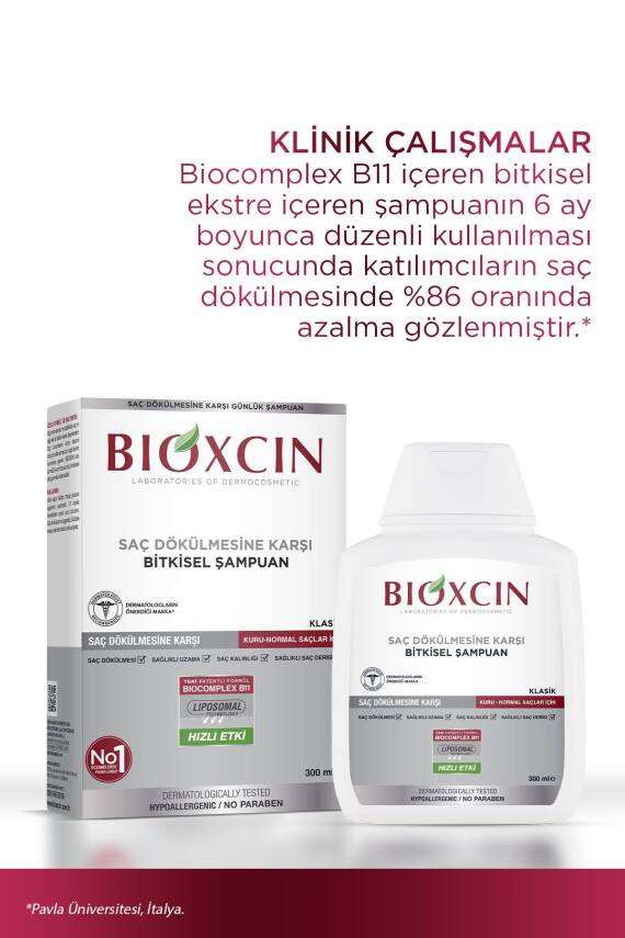Bioxcin Genesis Kuru ve Normal Şaçlar İçin 300ml 3 AL 2 ÖDE - Klasik Saç Dökülme Karşıtı Şampuan - 5